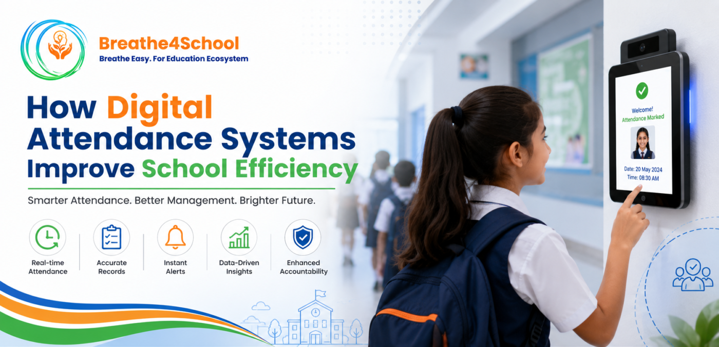 Digital attendance system for smarter schools